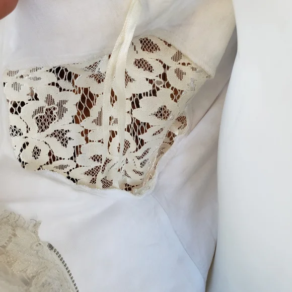 Diane Von Furstenberg Zarita White Lace Dress - Picture 14 of 16